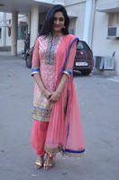 Vimala Raman at Om Namo Venkatesaya Press Meet